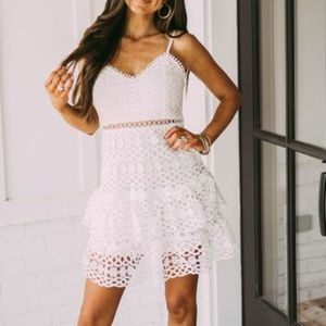 White Lacey dress